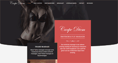 Desktop Screenshot of carpediemmassage.nl