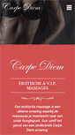 Mobile Screenshot of carpediemmassage.nl